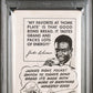 1947 Bond Bread Jackie Robinson Jackie Robinson Sliding PSA 2