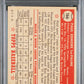 1952 Topps Paul Lapalme #166 PSA 7