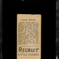 1912 Recruit Little Cigars (T207) Claude Derrick SGC 2.5