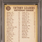 1967 Topps NL Pitching Leaders #236 PSA 6