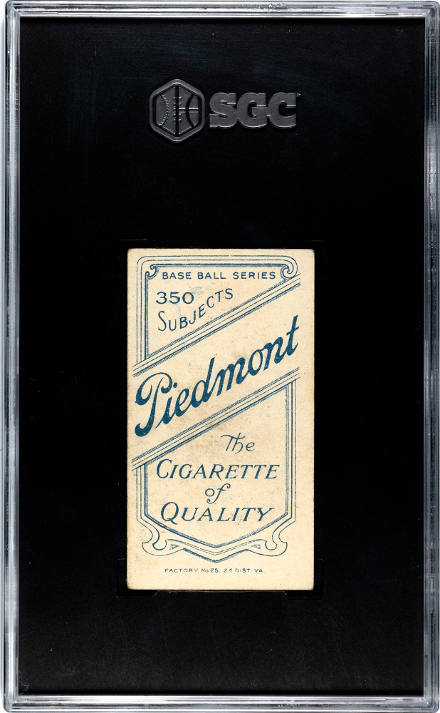 1910 Piedmont Cigarettes (T206) Willie Keeler With Bat SGC 5