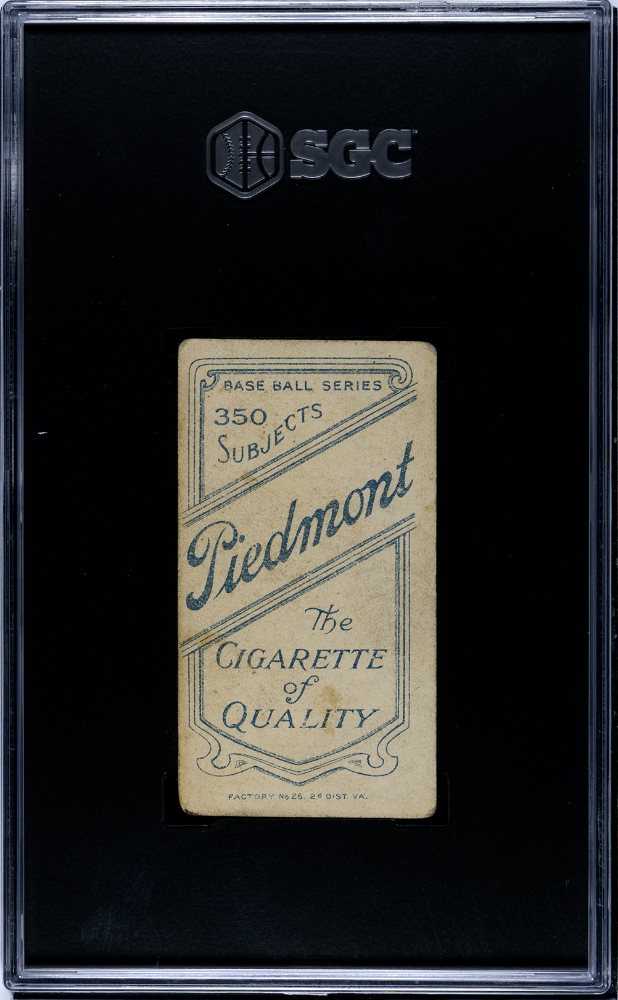 1910 Piedmont Cigarettes (T206) Izzy Hoffman SGC 2