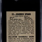 1948 Leaf Gum Co. Warren Spahn #32 SGC 5