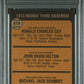 1973 Topps Rookie 3RD Basemen #615 Cey Hilton Schmidt PSA 4