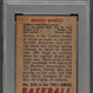 1951 Bowman Mickey Mantle #253 PSA A