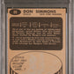 1965 Topps Don Simmons #88 PSA 8