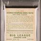 1933 Goudey Babe Ruth #181 PSA 2