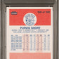 1986 Fleer Purvis Short #100 PSA 9