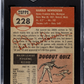 1953 Topps Hal Newhouser #228 SGC 5