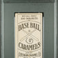 1909 E90-1 American Caramel Fred Mitchell (New York) PSA 2.5