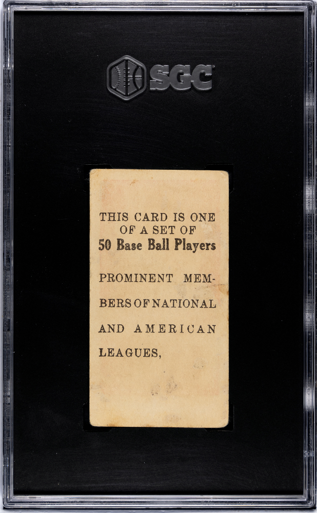 1909 E101 (E101) Nap Lajoie SGC 2.5