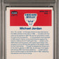 1986 Fleer Sticker Michael Jordan #8 PSA 6