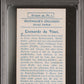 1899 Stollwerck Album 3 Leonardo Da Vinci #1 Gruppe 99 PSA 3