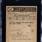 1959 Topps Jimmy Brown #10 SGC 5