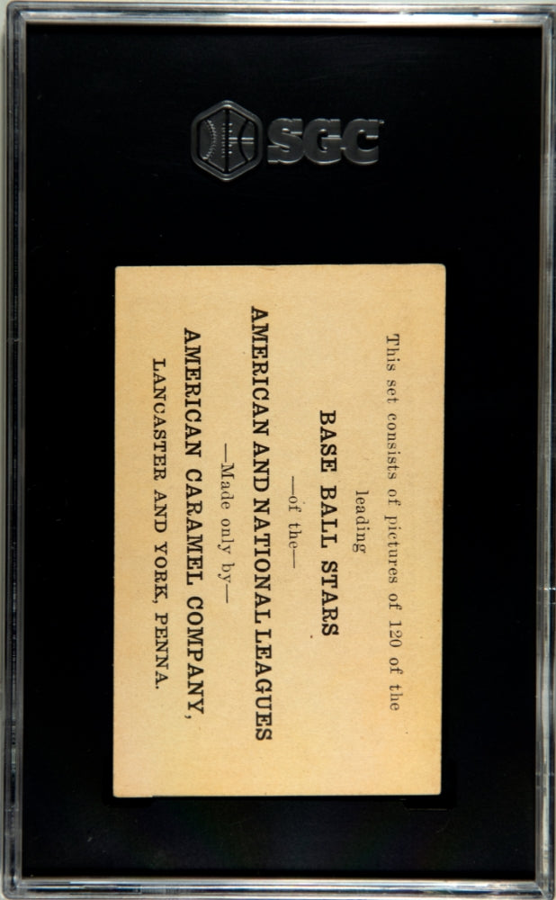 1922 American Caramel Co. Series of 120 (E121) Lou De Vormer SGC 4