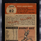 1953 Topps Mickey Mantle #82 SGC 2