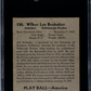1939 Playball Bill Brubaker #130 SGC 5.5