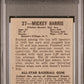 1948 Leaf Mickey Harris #27 PSA 6