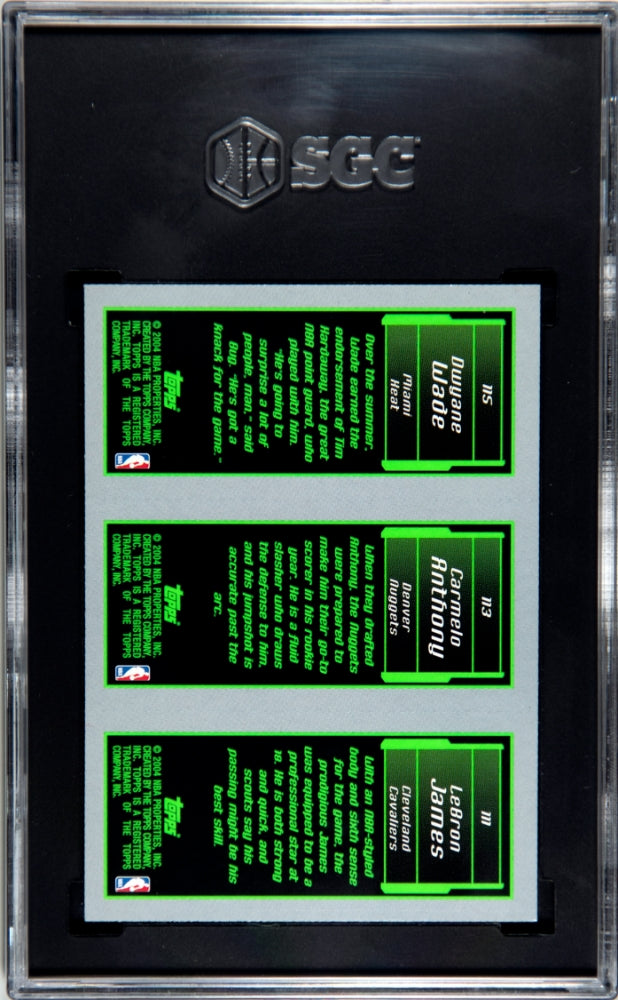 2003 Topps Rookie Matrix Wade Anthony James #JAW SGC 9