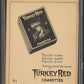 1911 Turkey Red Cabinets T3 & T9 Gabby Street Back PSA 3