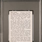 1950 Callahan Hall Of Fame Ted Lyons PSA 9