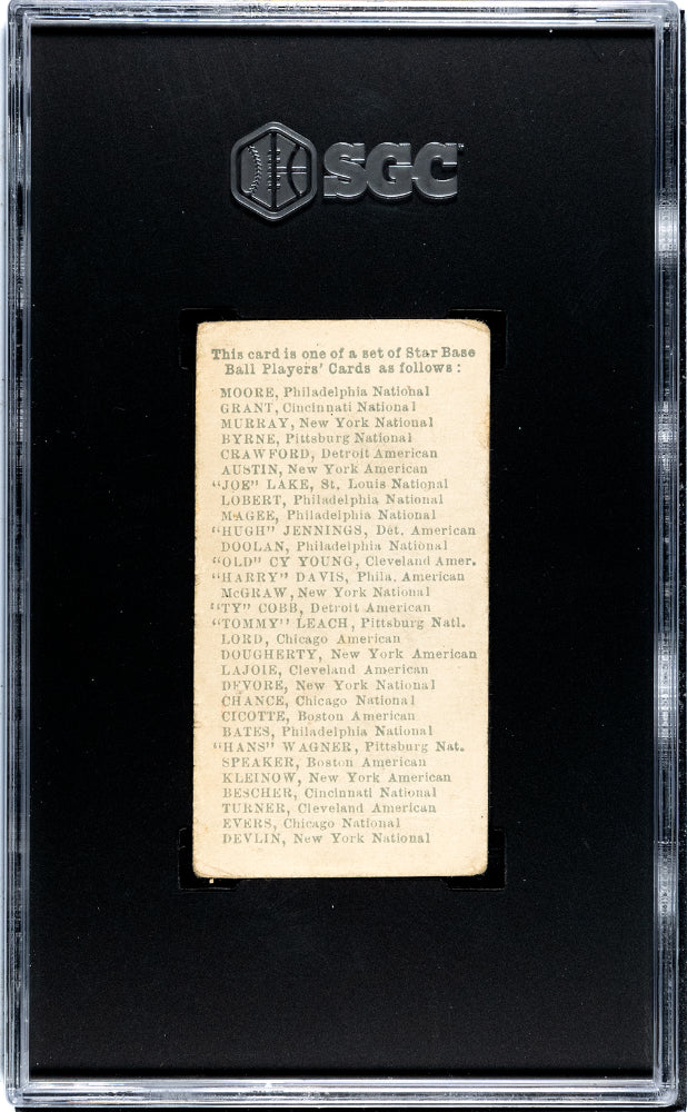 1911 George Close Candy Co. (E94) Harry Lord SGC 1