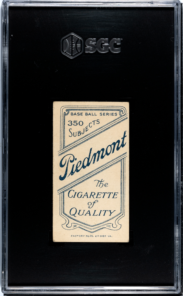 1910 Piedmont Cigarettes (T206) Ted Easterly SGC 3.5