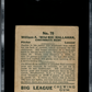 1936 World Wide Gum Co. Wild Bill Hallahan #70 SGC 2