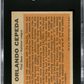 1962 Topps Orlando Cepeda #390 All Star SGC 9
