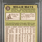 1967 Topps Willie Mays #200 PSA 8
