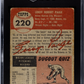 1953 Topps Satchel Paige #220 SGC 1.5