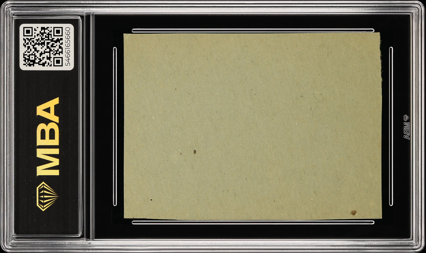 1962 Jell-O Mickey Mantle #5 Hand Cut MBA Authentic
