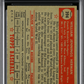 1952 Topps Billy Herman #394 MBA 3
