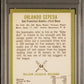 1963 Fleer Orlando Cepeda #64 PSA 8