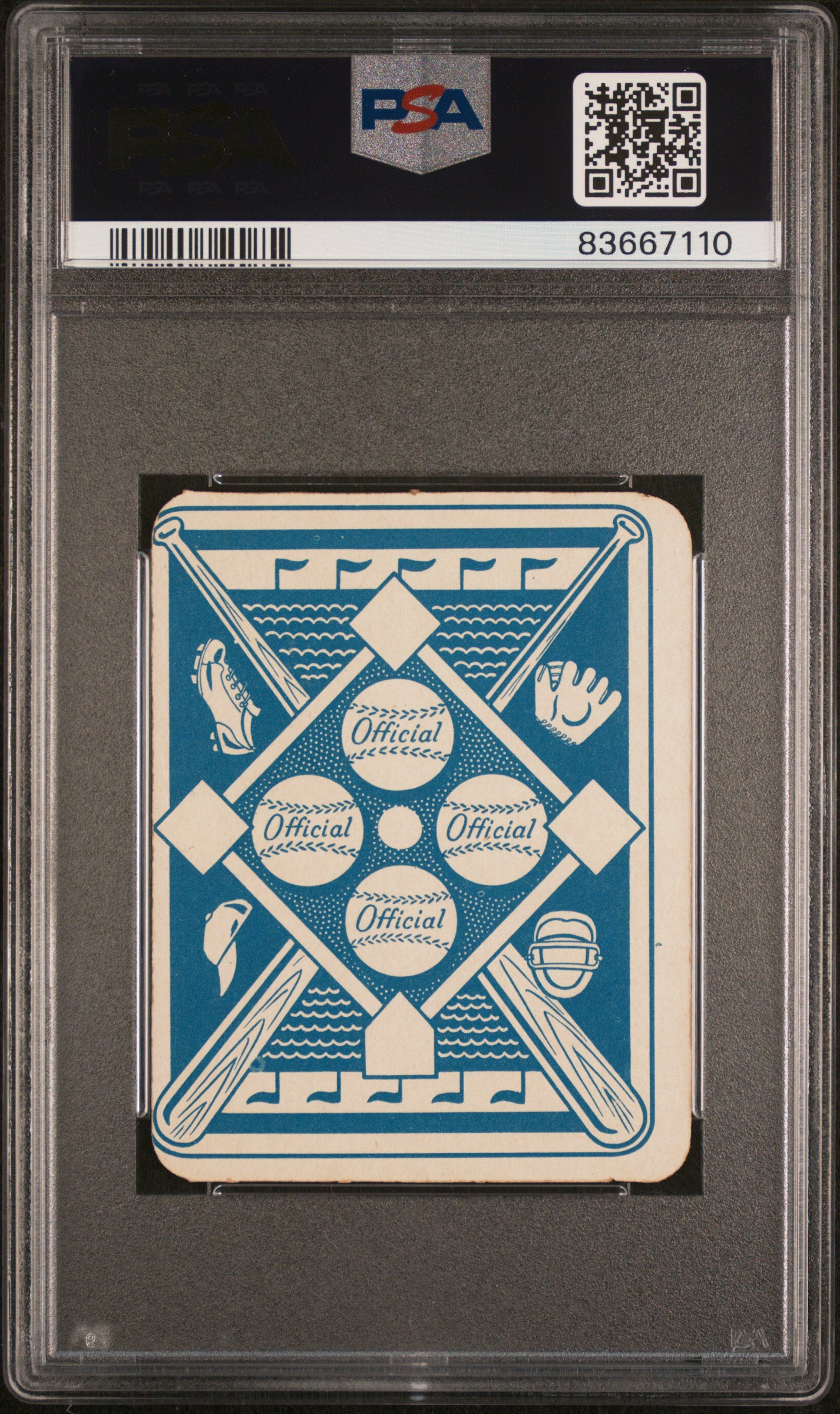 1951 Topps Blue Back Billy Cox #48 PSA 6 MC