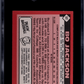 1986 Topps Traded Tiffany Bo Jackson #50T SGC 9.5