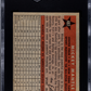1958 Topps Mickey Mantle #487 All Star SGC 6