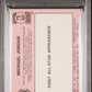 1985 Star Crunch N Munch Michael Jordan #4 PSA 8