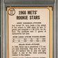 1968 Topps Mets Rookies #177 J. Koosman N. Ryan PSA 6