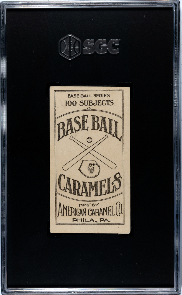 1909 American Caramel Co. (E90-1) Roy Hartzell Fielding SGC 4