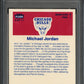 1986 Fleer Sticker Michael Jordan #8 PSA 9