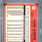 1969 O-Pee-Chee Hank Aaron #100 PSA 3