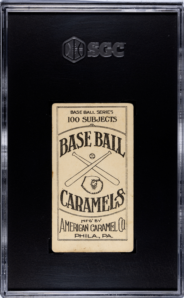 1909 American Caramel Co. (E90-1) Roger Bresnahan SGC 2.5