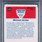 1986 Fleer Sticker Michael Jordan #8 PSA 4