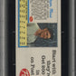 1962 Post Cereal Maris-6 Mantle-5 Perforated Ad Back, Panel PSA 4