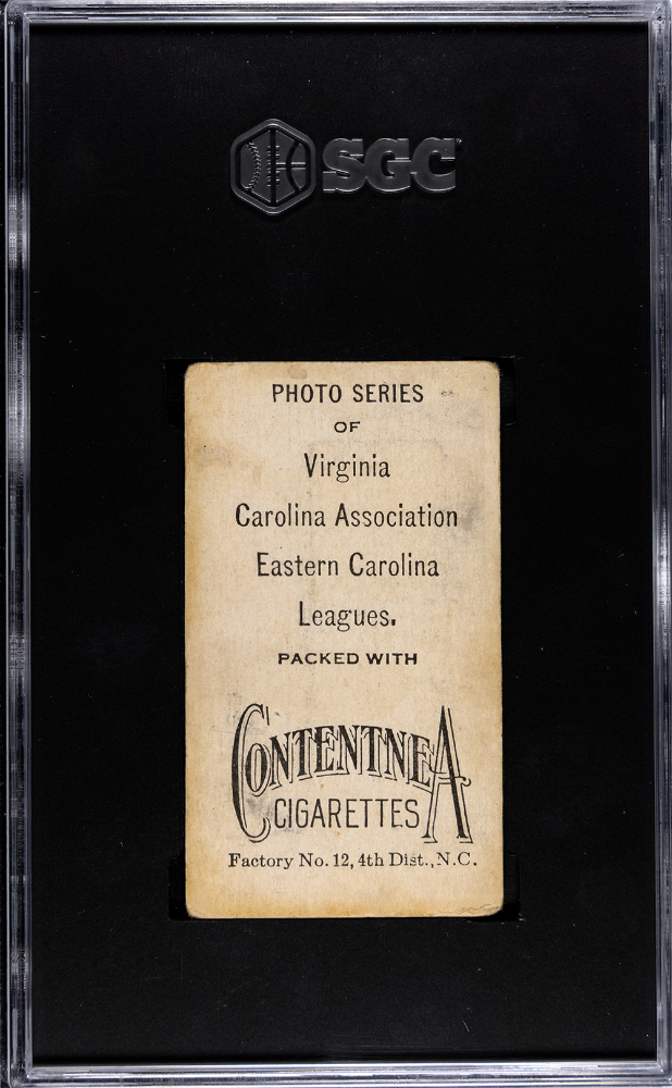 1910 Contentnea Cigarettes (T209) Shaw SGC 3