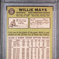 1967 Topps Willie Mays #200 ST PSA 8