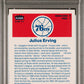 1986 Fleer Sticker Julius Erving #5 PSA 9