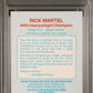 1986 Carnation Major League Wrestling Rick Martel PSA 7