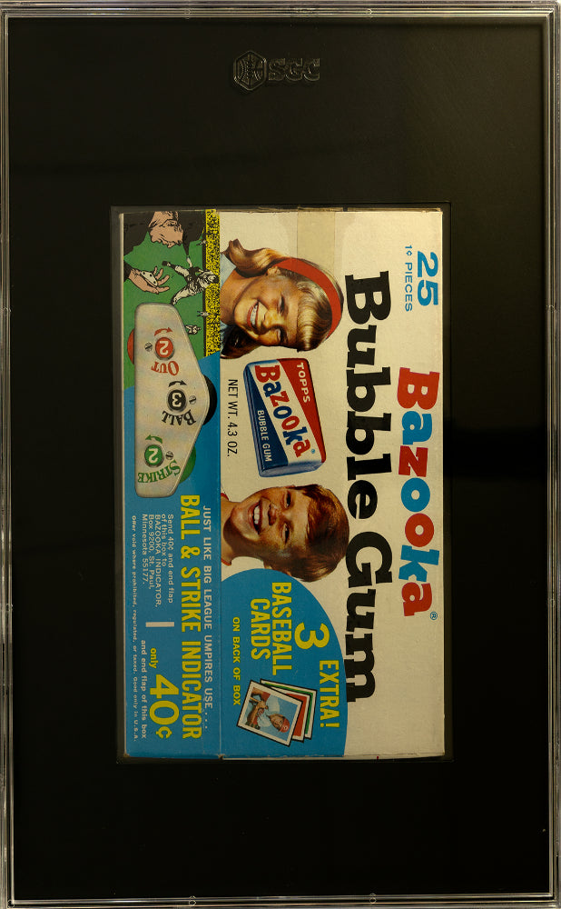 1971 Bazooka Panel Hunter Mays Hundley Complete Box SGC 2